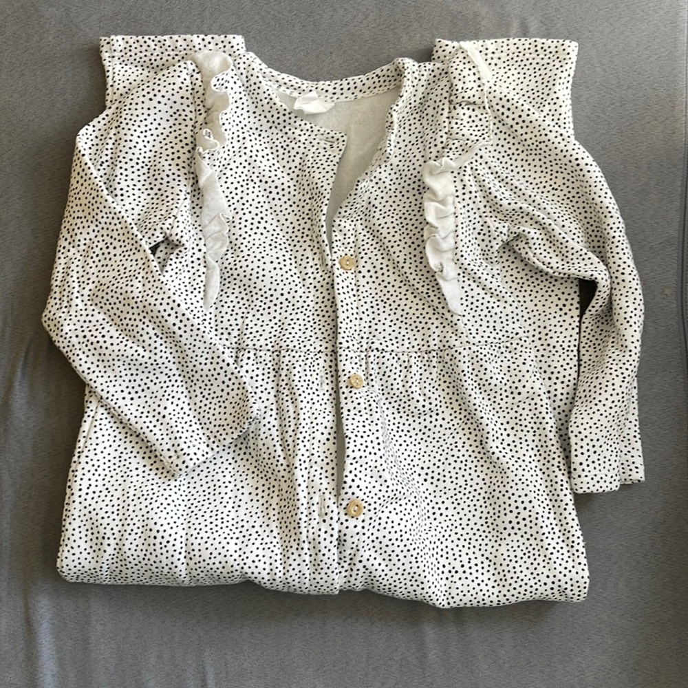 H&M fleece onesie overall